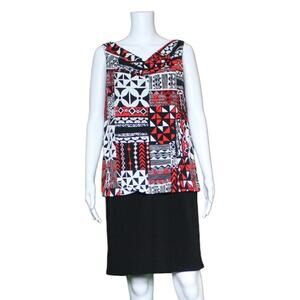 Dressbarn Sleeveless Dress Women Size 8